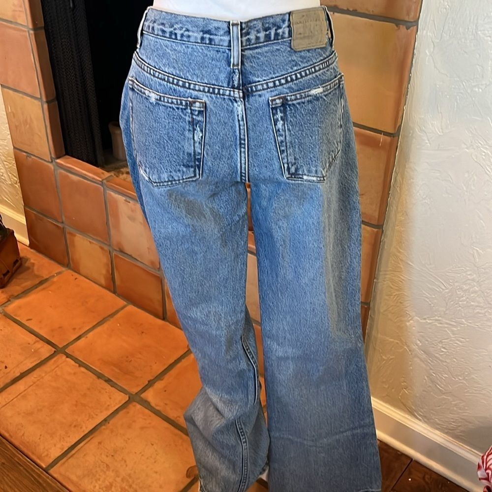 American Eagle Outfitters Womens Light Blue Bootcut Jeans - Picture 4 of 8